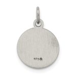 Sterling Silver Antiqued Confirmation Medal - Image 4
