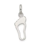 Sterling Silver Foot Charm - Image 4