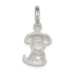 Sterling Silver Enameled Puppy Charm - Image 4
