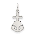 Sterling Silver Hope, Faith, and Charity Charm - Image 4