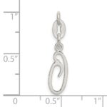 Sterling Silver Letter O Initial Charm - Image 3