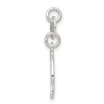 Sterling Silver Letter R Initial Charm - Image 2