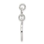 Sterling Silver Letter T Initial Charm - Image 2