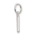 Sterling Silver Letter W Initial Charm - Image 2