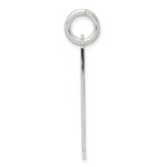 Sterling Silver Polished Dog Tag Pendant - Image 2