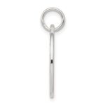 Sterling Silver Polished Enameled Follow Your Dreams Circle Charm - Image 2