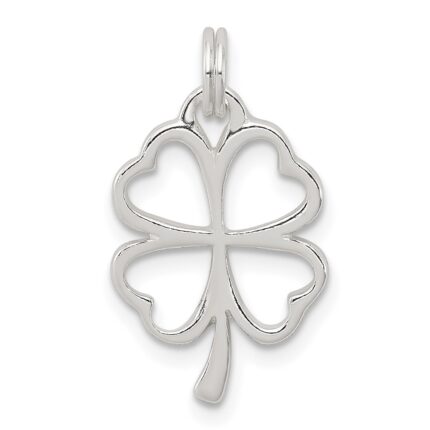 Sterling Silver Four Leaf Clover Charm