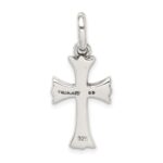 Sterling Silver Antiqued Cross Pendant - Image 4