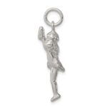 Sterling Silver Cheerleader Charm - Image 2