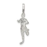 Sterling Silver Runner Pendant - Image 4