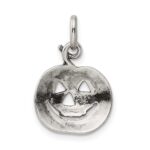 Sterling Silver Pumpkin Charm - Image 3