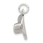 Sterling Silver Antiqued Cowboy Hat Charm - Image 2