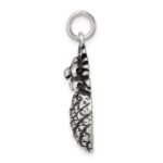 Sterling Silver Antiqued Pineapple Charm - Image 2