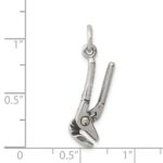 Sterling Silver Antiqued Pliers Charm - Image 3