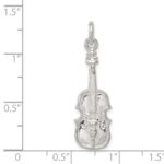 Sterling Silver Violin Charm - Image 3