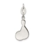 Sterling Silver Polished Enamel Bowling Charm - Image 4