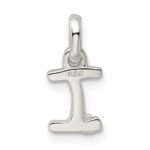 Sterling Silver Letter I with Enamel Pendant - Image 3