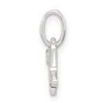 Sterling Silver Letter K with Enamel Pendant - Image 2