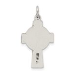 Sterling Silver Antiqued Small Celtic Cross Pendant - Image 4