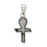 Sterling Silver Antiqued Mi Primera Communion Mini Ribbon Pendant - Image 4