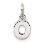 Sterling Silver Letter O Initial Charm - Image 3