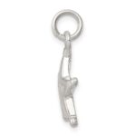 Sterling Silver Sheriff's Badge Charm - Image 2