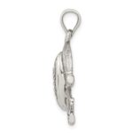 Sterling Silver Antiqued Football & Helmet Pendant - Image 2