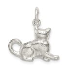 Sterling Silver Cat Charm - Image 4