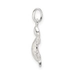 Sterling Silver Polished Turtle Charm - Image 2