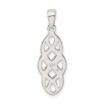 Sterling Silver Polished Celtic Pendant - Image 3