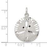 Sterling Silver Sand Dollar Charm - Image 3
