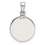 Sterling Silver LOVE YOU TO THE MOON Antiqued Star and Moon Pendant - Image 3