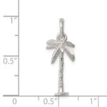 Sterling Silver Palm Tree Charm - Image 3