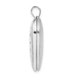Sterling Silver Rhodium-plate Always On My Mind Ash Holder Heart Locket - Image 2