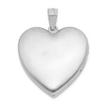 Sterling Silver Rhodium-plate God Has.. Diamond Ash Holder Heart Locket - Image 3