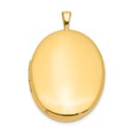 1/20 14K Gold Filled 26mm 2-Frame Oval Locket