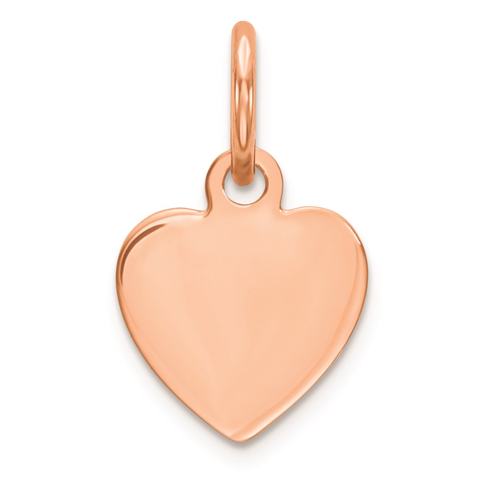 QM388R.jpg Sterling Silver RG Plated Engraveable Heart Polished Front/Satin Back Disc - Image 1