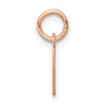 Sterling Silver RG Plated Engraveable Heart Polished Front/Satin Back Disc - Image 2