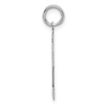 Sterling/Silver Rhodium-plated Polished Number 32 Charm - Image 2