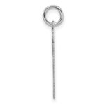Sterling/Silver Rhodium-plated Polished Number 81 Charm - Image 2