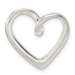Sterling Silver Heart Pendant - Image 4