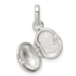 Sterling Silver Pink & Black Enamel Ladybug Locket Children's Pendant - Image 5