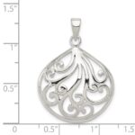 Sterling Silver Swirl Pendant - Image 3