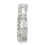 Sterling Silver Vibrant CZ Pendant - Image 2