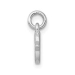 Sterling Silver Rhodium-plated Brushed Little Bird Pendant - Image 2