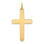 14k Polished Cross Pendant
