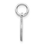 14KW Diamond-cut Letter O Initial Charm - Image 2