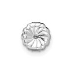 14k White Gold 1 1/2 carat Lab Grown Diamond VS+ F+ Complete Pear Three Prong Stud Earrings - Image 5