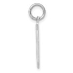 14kw  Medium Polished Number 0 Charm - Image 2