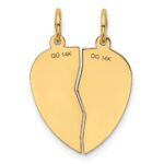 14k 2-Piece I LOVE YOU Charm - Image 4